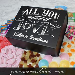 All You Need Is Love Deluxe Sweet Box - Black