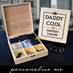 Daddy Cool Personalised Wooden Box